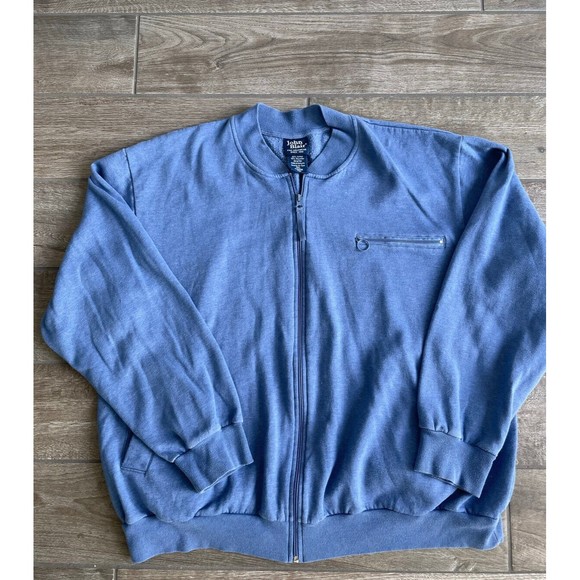 John Blair Other - john blair mens 3xl pullover blue Full zip With Pockets